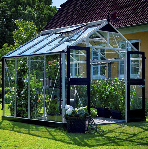 Теплица Juliana Premium Aluminium под стекло | 2,9х2,9 м. Теплица Juliana Premium Aluminium под стекло | 2,9х2,9 м.